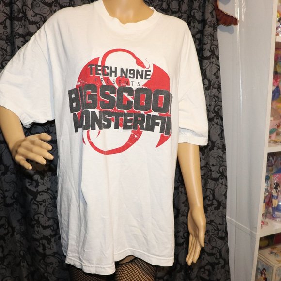 Tech n9ne Big Scoob Monsterifik Rap Promo Shirt - Picture 3 of 4